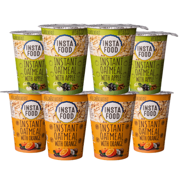 Instant-Porridge im Probierpaket