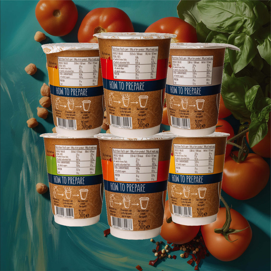 Monatskur 30 Tage: 60 Cremesuppen