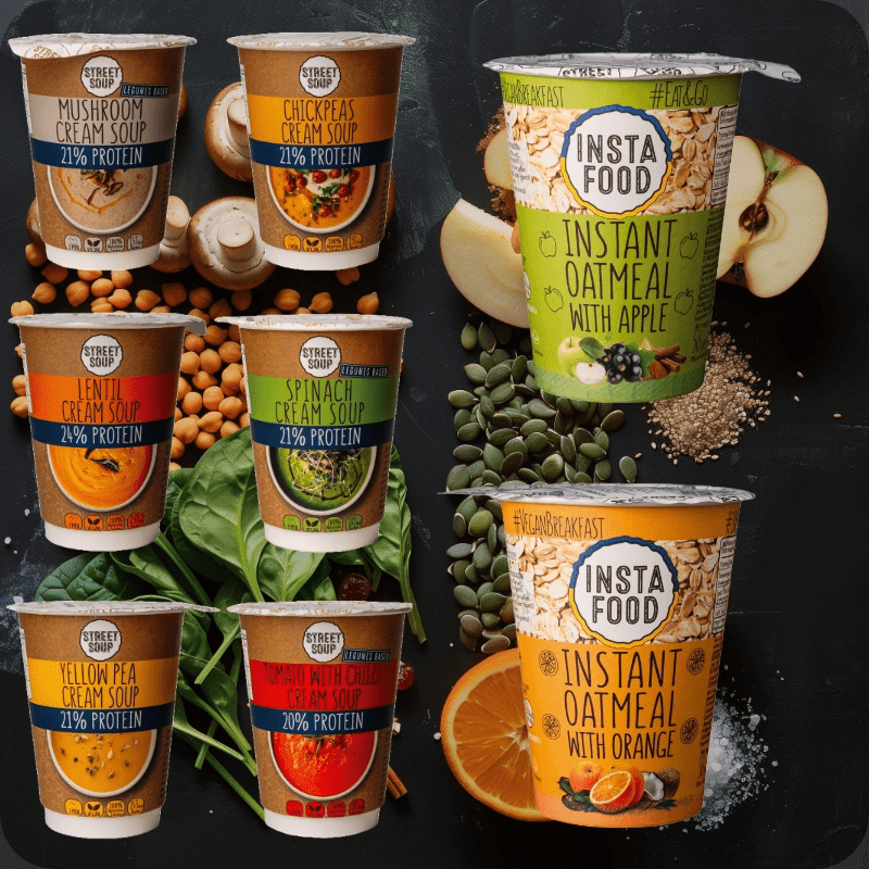 Detox 6 Tage: 30 Suppen + 6 Porridges - Street Soup