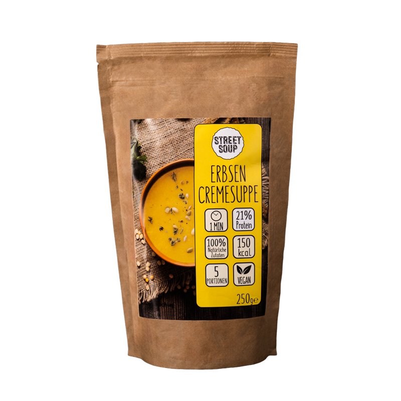 Instant-Cremesuppe Vorratspack im Beutel - Street Soup