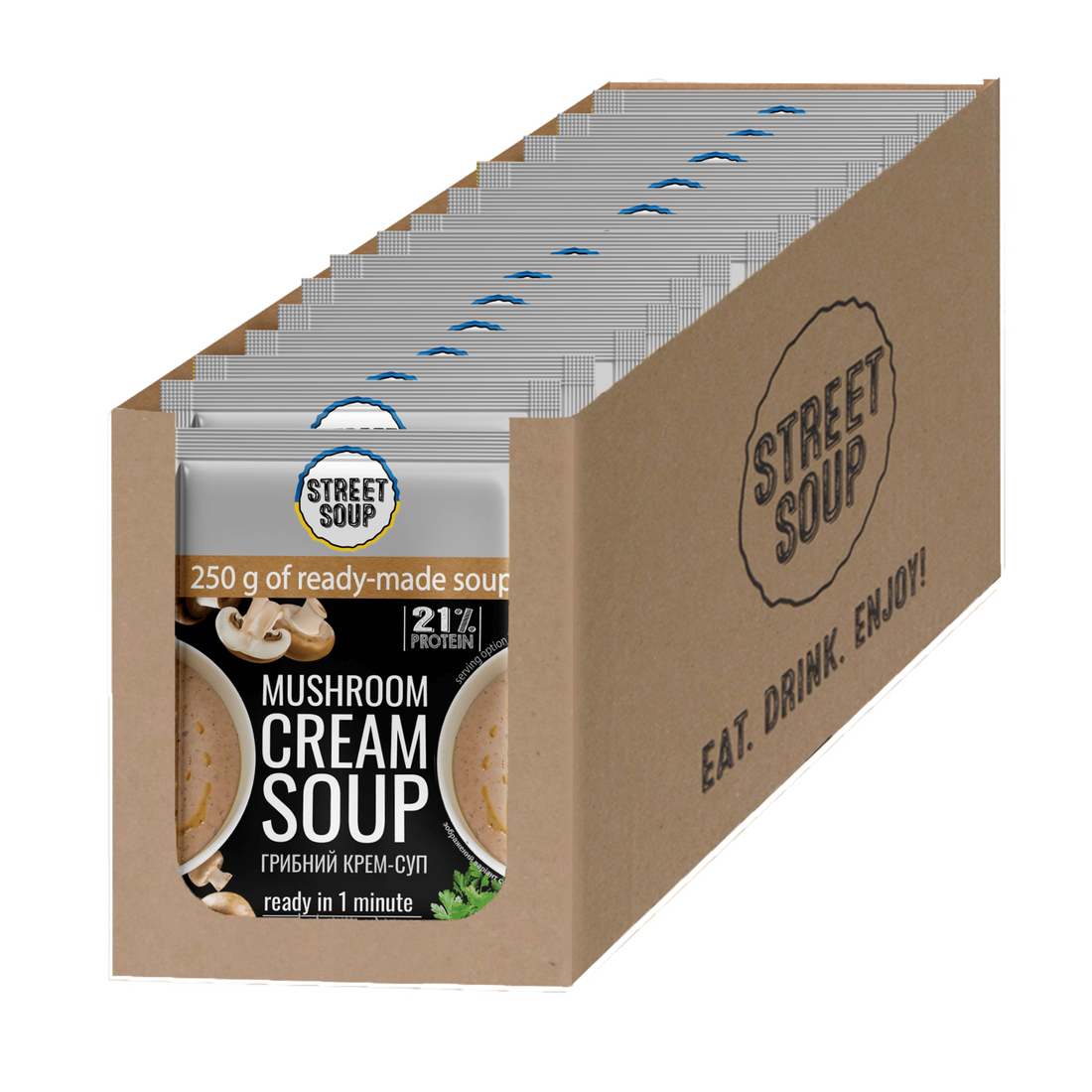 Tütensuppe Pilz als 24er-Box