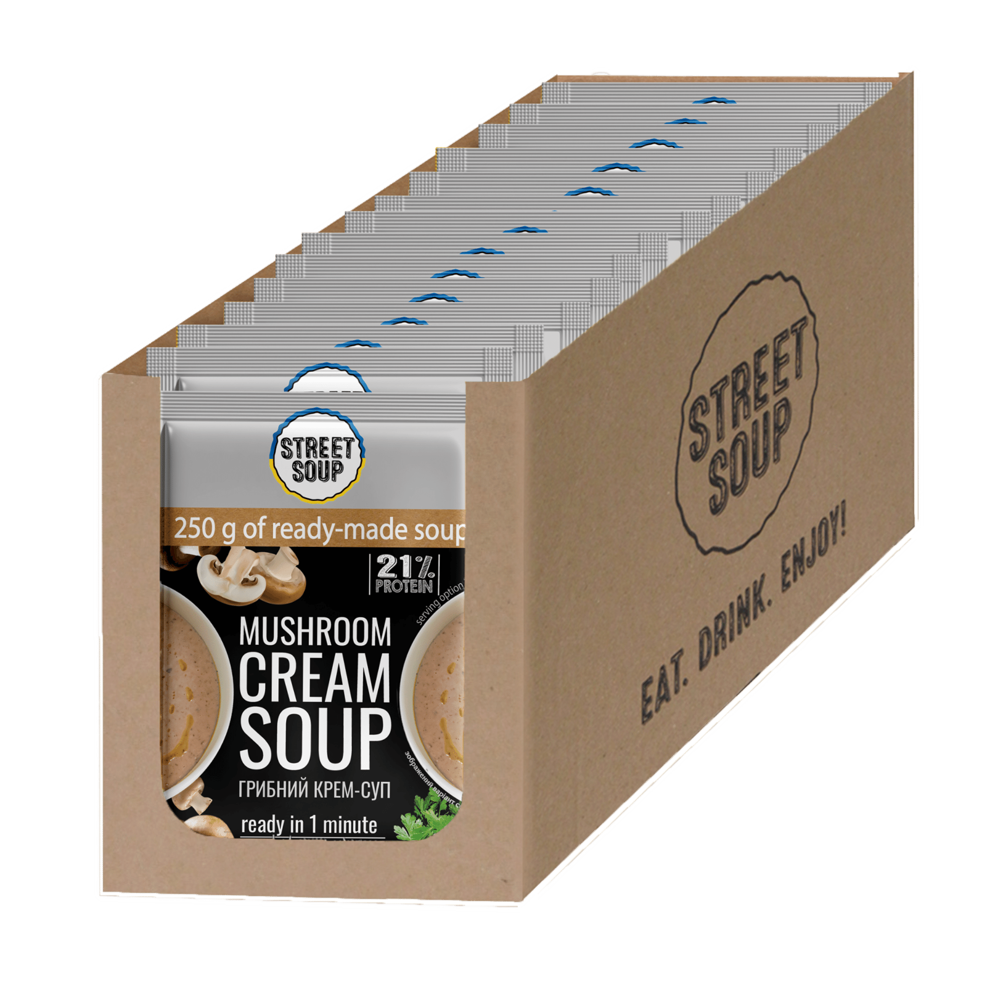 Tütensuppe als 24er-Box zur Auswahl