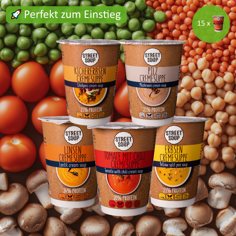 Suppenkur 3 Tage: 15 Cremesuppen