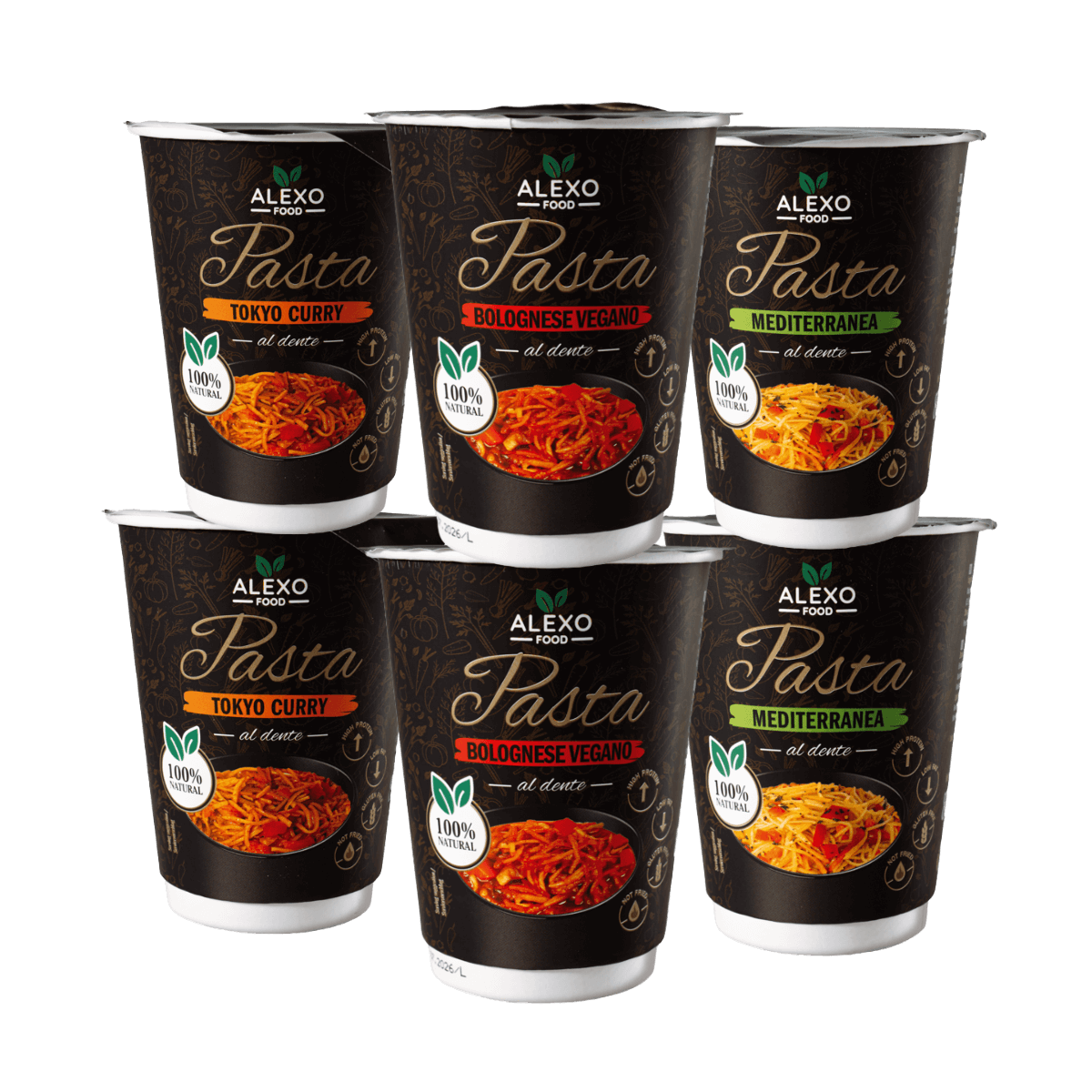 Alexo Food Pasta 6er Probierset