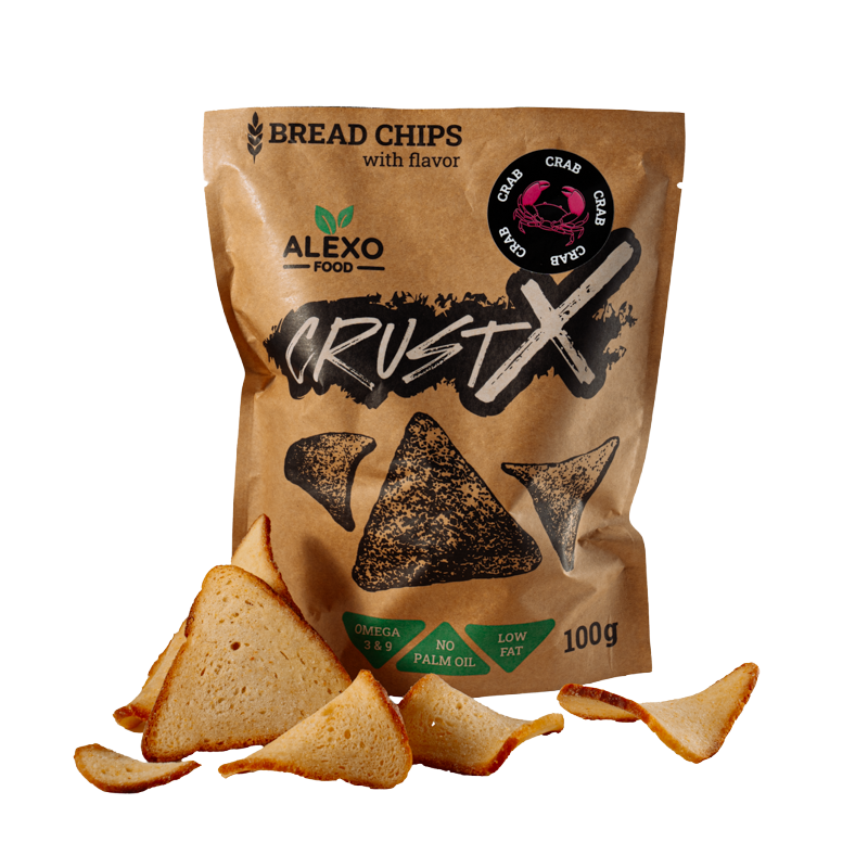Alexo Food CrustX Brotchips 10er Probierpaket