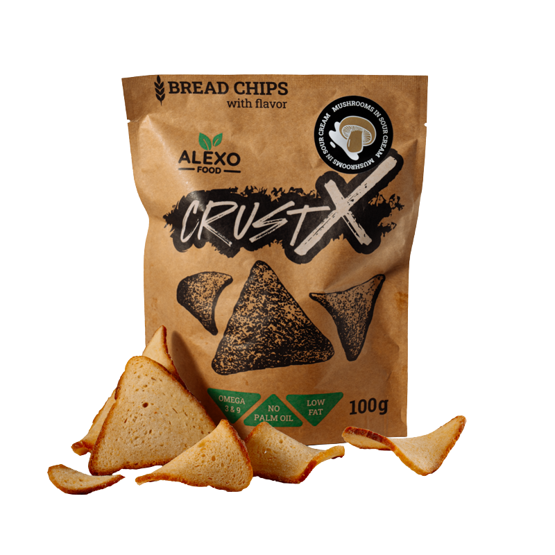 Alexo Food CrustX Brotchips 10er Probierpaket