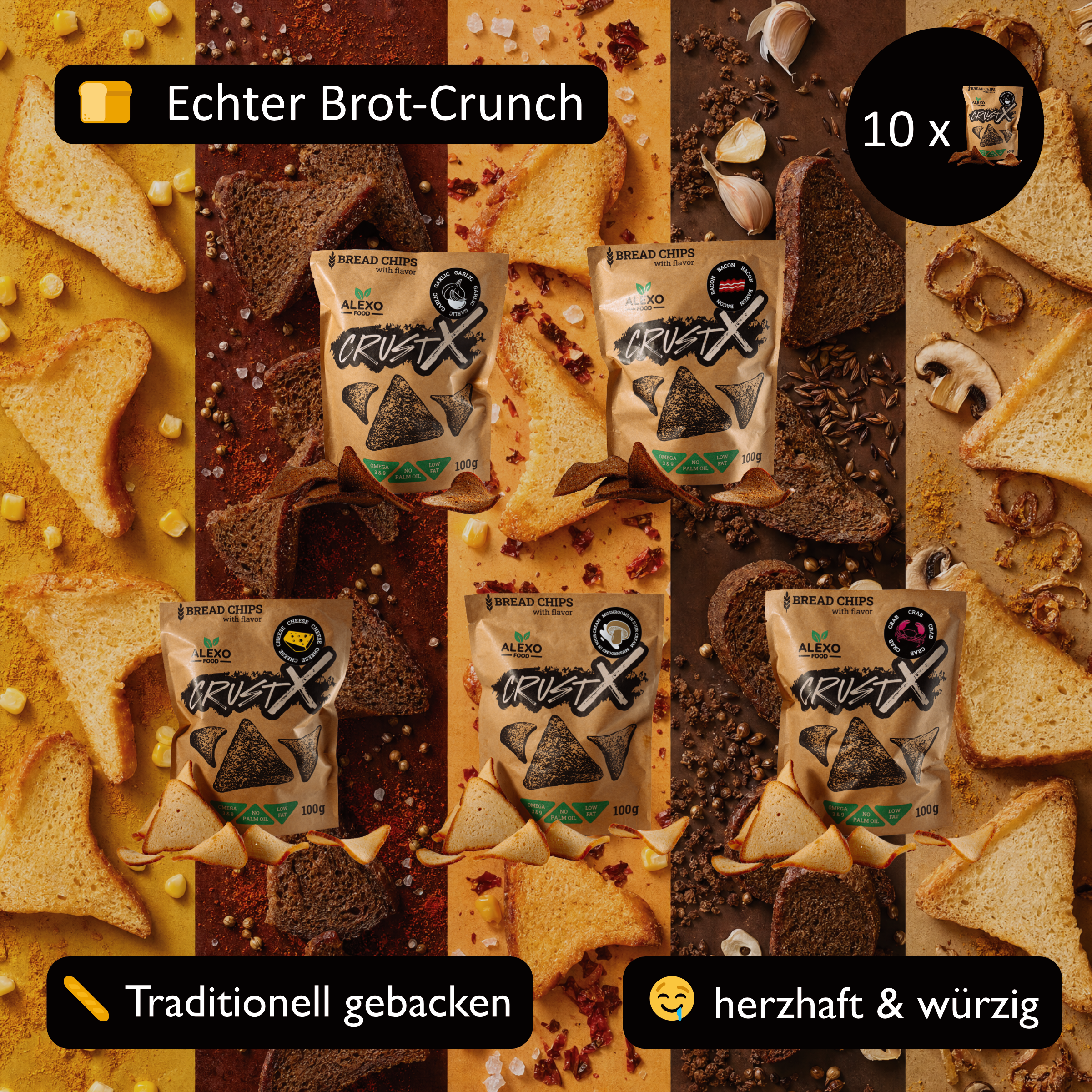 XXL-Snackpaket: 30 herzhafte & süße Snacks