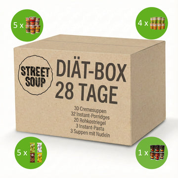 Diätbox 28 Tage: 82 Mahlzeiten