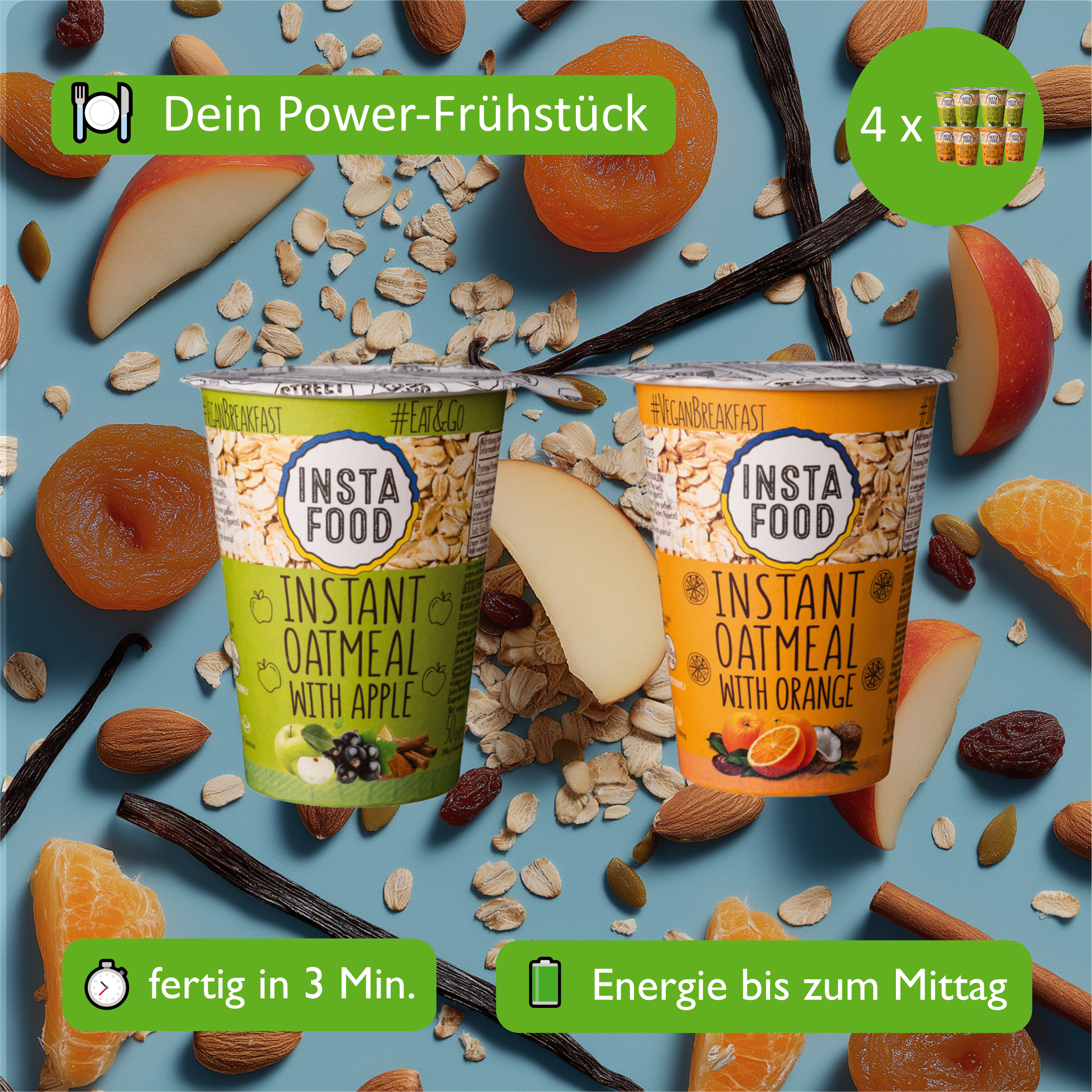 Diätbox 28 Tage: 82 Mahlzeiten