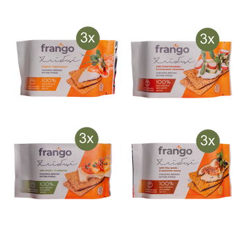 frango Kichererbsen-Knusperbrot 12er Probierset