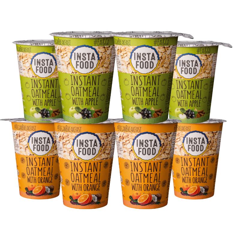 Instant-Porridge im Probierpaket