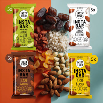 Insta Food Raw Bars 20er-Probier-Set