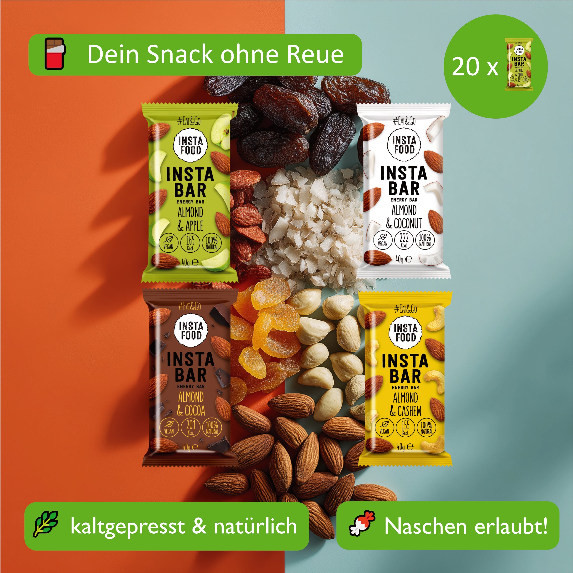 XXL-Snackpaket: 30 herzhafte & süße Snacks