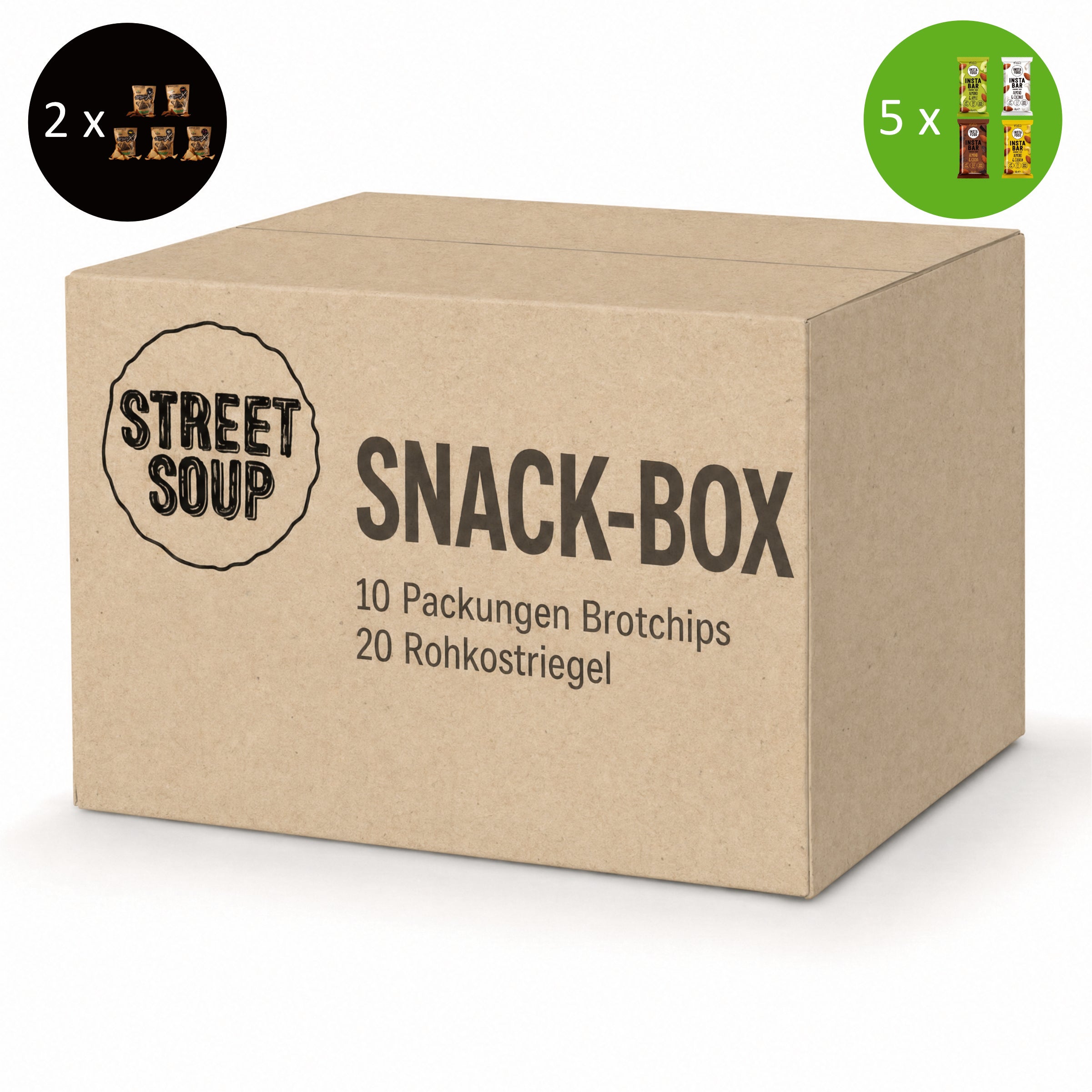 XXL-Snackpaket: 30 herzhafte & süße Snacks