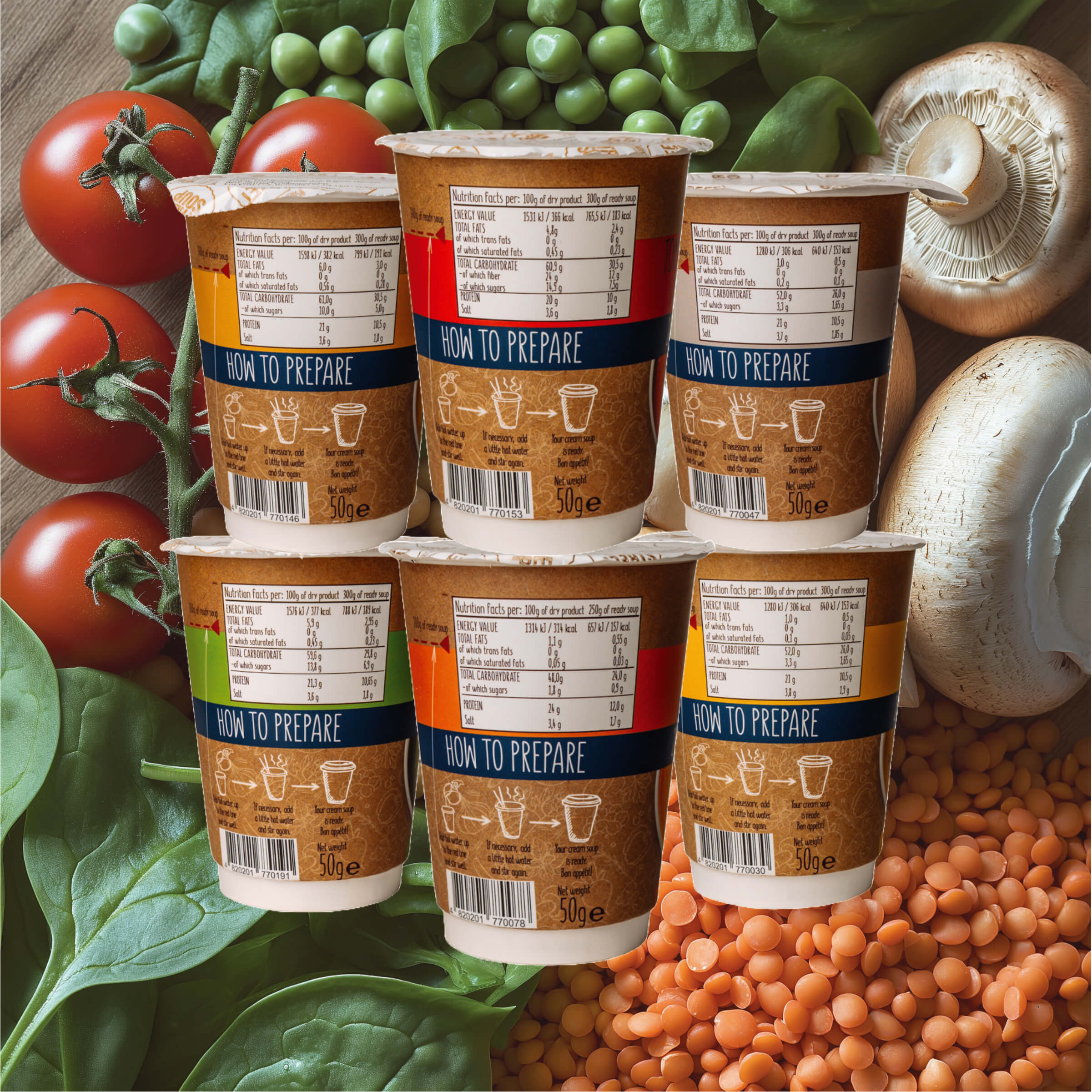 Soup cure 5 days: 30 cream soups