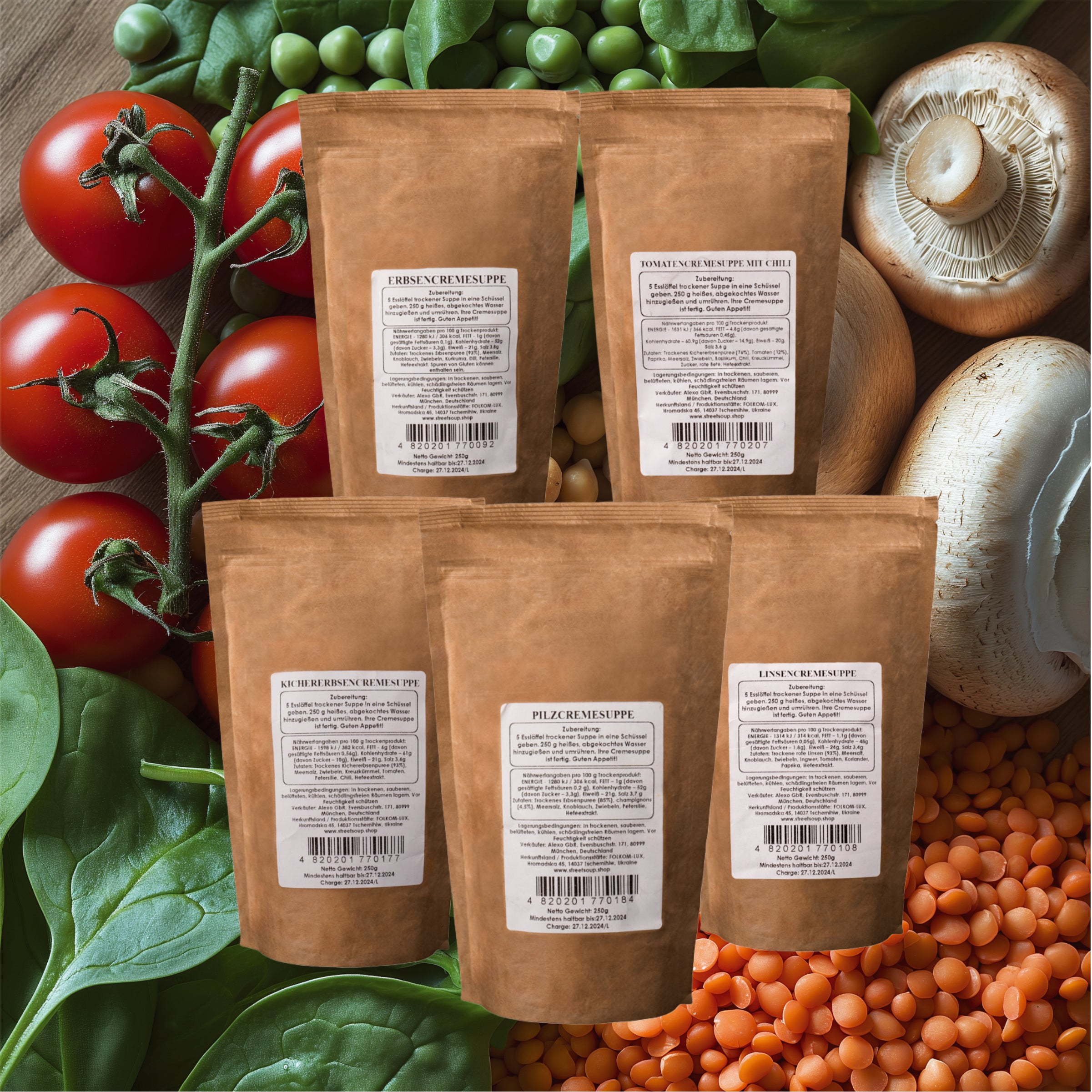 Suppenkur Vorrat: 25 Cremesuppen