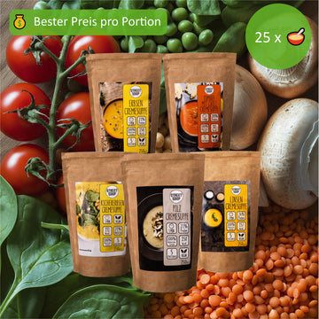 Suppenkur Vorrat: 25 Cremesuppen