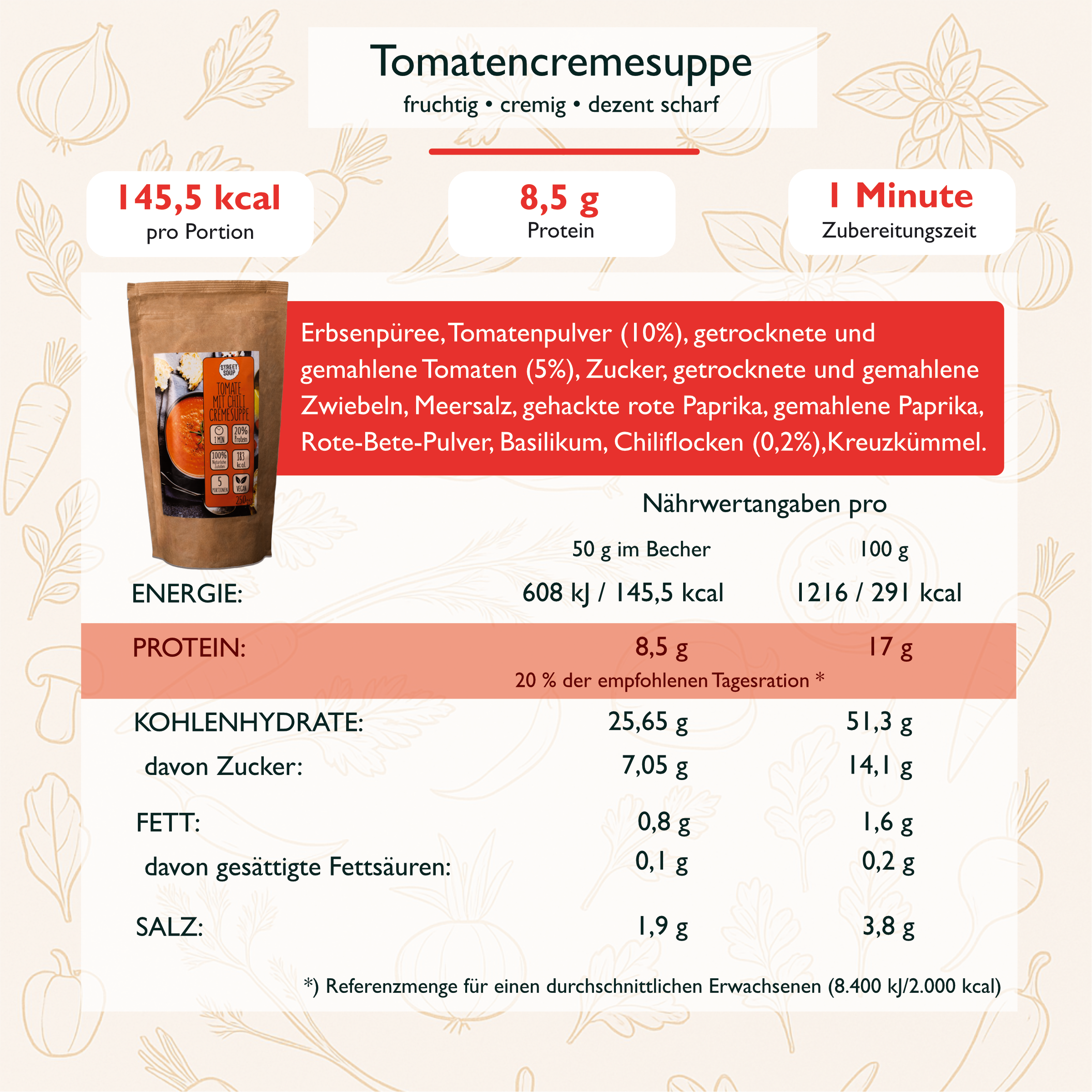 Suppenkur Vorrat: 25 Cremesuppen